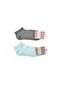 Glb-Stl41414 Gray and White Women's Ankle Socks 15 Pairs - 3