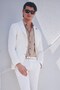 Brown Biritli Collar Long Sleeve Pocketless Slim Fit Cotton Shirt 1004260207 - 4
