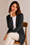 Summer Cotton Cardigan R4551 Anthracite - 2