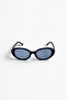Livya Women's Sunglasses Uv400 Protection Navy Blue Glass Black Extra Light Frame - 3