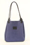 Women's Indigo Blue Canvas Waterproof Shoulder Bag
