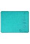 Computer mouse pad with wireless charger for mobile phones (green)