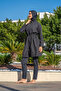 Women's Turtleneck Full Covered Black Long Sleeve Quick Drying Sea Pool Hijab Swimsuit Set