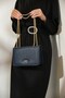 Stylish Navy Blue Evening Dress Shoulder Bag Convenient Bag for Wedding Invitations - 4
