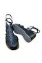 Söz 2023 Women's Genuine Leather Wedge Sole Platform Ankle Strap Casual Sandals - 3