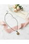 Bronze Vintage Women's Necklace Authentic Copper Jewelry Color Changing Zultanite Stone Round Cut - 3