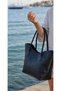 Genuine Leather Handcrafted Women's Shoulder Bag - Tote Bag - Traditional Leathercraft Production - 2