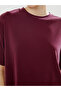 Original Oval Collar Modal Blend Women's T-Shirt - 3