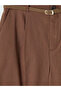 Nevavm Belted Carrot Cut Women's Fabric Trousers with a Difference - 7