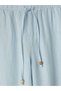 Vizyon New Season Women's 100% Linen Trousers with Elastic Waist - 7