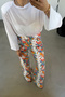 Floral Patterned Trousers - 2