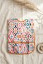 Tribal Joy Waterproof Stain-Resistant Geometric Patterned Baby Food Bib with Pockets - Blw Compatible Wide Cut - 6