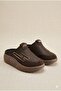 Women's Brown Sneaker Casual Slippers - 2