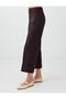 Bitter Brown Pocket Detailed Regular Waist Denim Trousers - 4