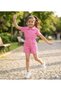 Girl's Linen Overalls for Travel, Special Daily Use, Super Quality, One-Piece, Cotton Fabric. - 3