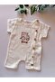 Baby Boy Muslin Summer Jumpsuit with Trolley - 100% Cotton