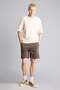 100% Cotton Baggy Fit Stretchy Waist Pocketed Shorts H7787Ax26Hs - 2