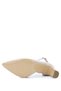 Women's Faux Leather Nude Patent Leather Heeled & Stiletto Shoes - 5