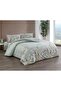 Double Cotton Duvet Cover Set Crystal Ranforce Spring Sage
