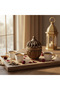 Brown Elegant Arabic Incense Burner | Dome Lattice Bakhoor Holder | 13×9 cm - 4