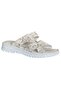 26Y Nbl05 White Women's Genuine Leather Daily Slippers