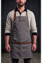 Barista Waiter Apron – Professional Cafe Apron with Leather Straps