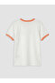 Original Oval Collar Printed Girls' T-Shirt - 3