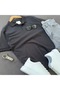 Men's Polo Collar T-Shirt Baggy Jeans Trousers 2-Piece Combination - 2