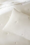 Embroidered Ecru Single Bedspread Set 1 Piece 180X230/1 Piece 50X70 - 2
