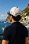 Unisex White Captain Hat Embroidered Sailor Hat Adjustable Sports Cap - 7