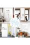 ZNCMRR Dry Erase Whiteboard Sticker Wall Decal, Self-adhesive White Board Peel Stick Paper for School, Office, Home, Kids Drawing with 1 Water Pen - 6