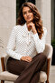 Scarf Polka Dot Shirt B20391 White - 2