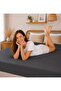 Home Premium Elastic Fitted Sheet – Oeko-Tex Certified, Soft Cotton Fitted Sheet, Breathable, Flexible Edges, Non-Slip, Anti-Sweat Bed Sheet - 3