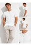 Men's short sleeve crew neck stretch t-shirt 26022 - 4