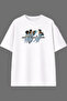 Dertli Design Pre-Printed White Oversize T-Shirt