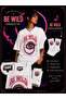 Be Wild Unisex Oversize Premium T-Shirt |   Socks with Gift - 2