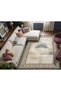 Sdt Fish Theme Patterned Modern Woven Base Decorative Carpet Mosso3453 - 3
