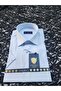 Slimfit Short-Sleeved Men's Shirt with Lycra Slim-Fit Construction - 2