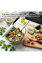 Professional Kitchen Knife Set, 3-Piece Chef Knife & Slicing Set with Ultra-Sharp Patterned Blades, Ergonomic Handle for Gourmet Home Cooking, Meat & Fish Prep - 4