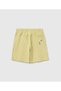 United of Colors Benetton Boys' Elastic Waist Cotton Bermuda Shorts 6-14 Years Yellow - 2