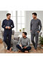 Men's Cotton Bundle and Dowry Set 3 Pieces 2-Piece Pajama Set (Al007 V1, Al003 V2, Al007 V2) Bb2480 - 3