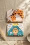 Luxury Liquid-Proof Long Sleeve Baby Bib 6-24 Months - Set of 2 Animal Figured Baby Bibs - Leke - 5