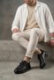 Shoe Basket 5920 Genuine Leather Anatomical Sole Casual Men's Shoes - 3