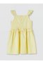 Lcw Kids Square Collar Stoned Girls' Dress - 2