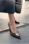 Torval Bitter Brown Matte Leather Women's Stiletto - 4