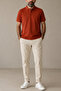 Raymons 95% Cotton 5% Elastane Pique Polo Collar T-Shirt – Regular Fit - 2