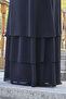 Women's Islamic Clothing Plus Size Three-Layer Lined Abaya Ferace - 8