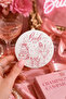 "Bride to Be" Themed Bachelor Party Coasters Set of 6 – 9 cm Mdf Digital Printing - 3