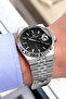 Men's Watch - Silver Color - Steel Band - Water Resistant - All Functions Active - with Special Box Tw201C1 - 5