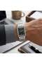 Men's watch with rubber strap